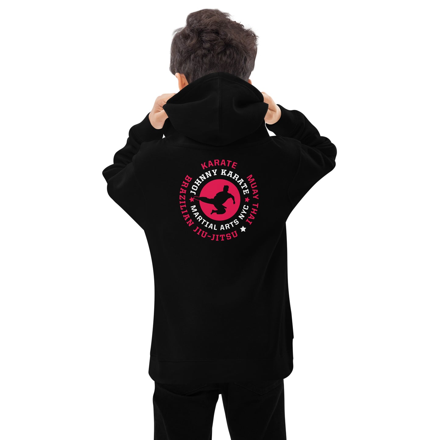 Johnny Karate Kids fleece hoodie