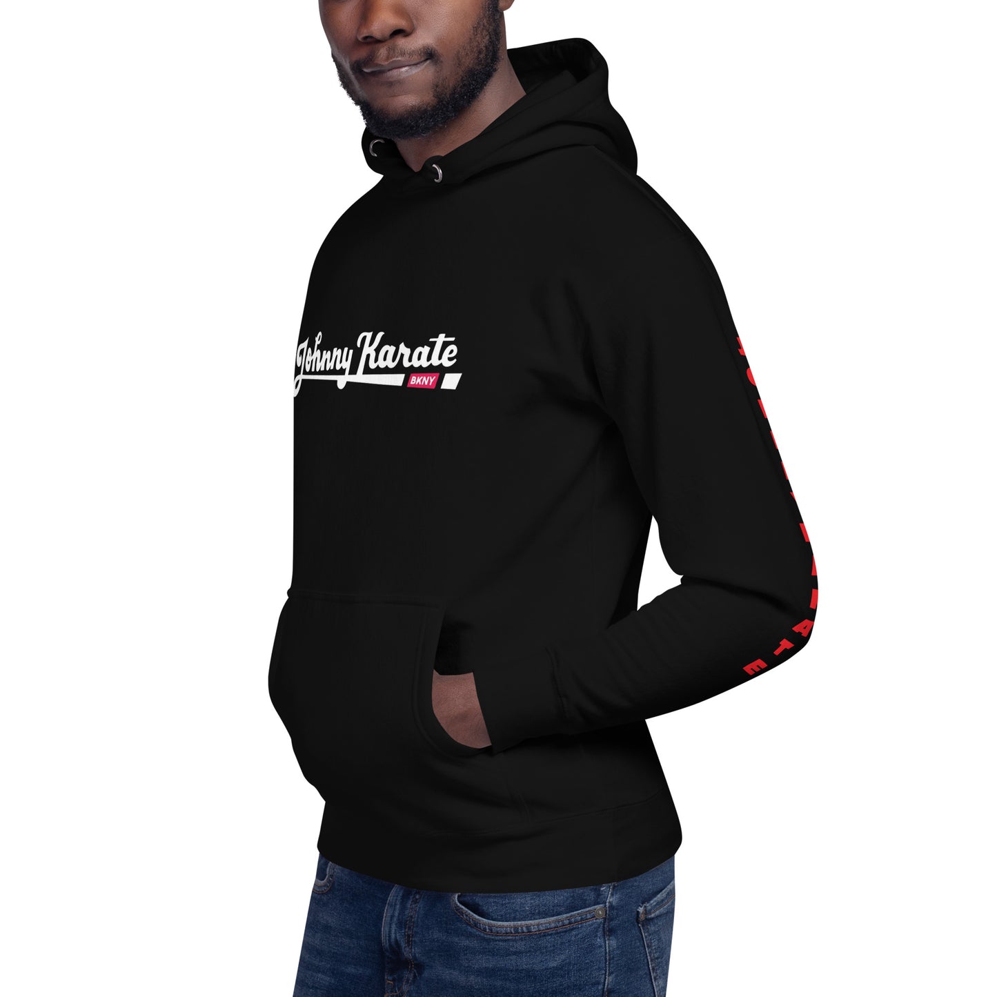 Johnny Karate adult Hoodie
