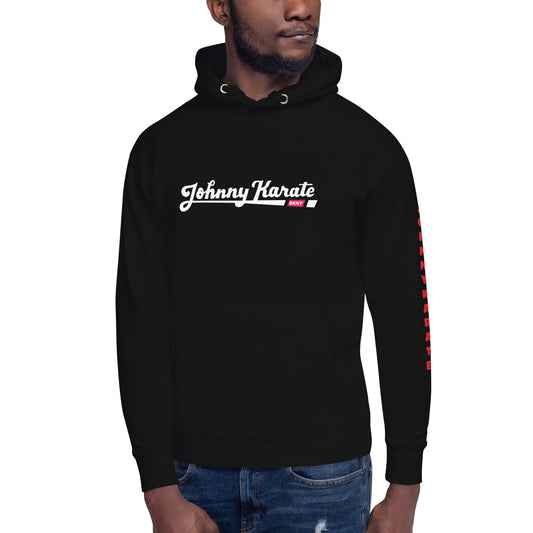 Johnny Karate adult Hoodie